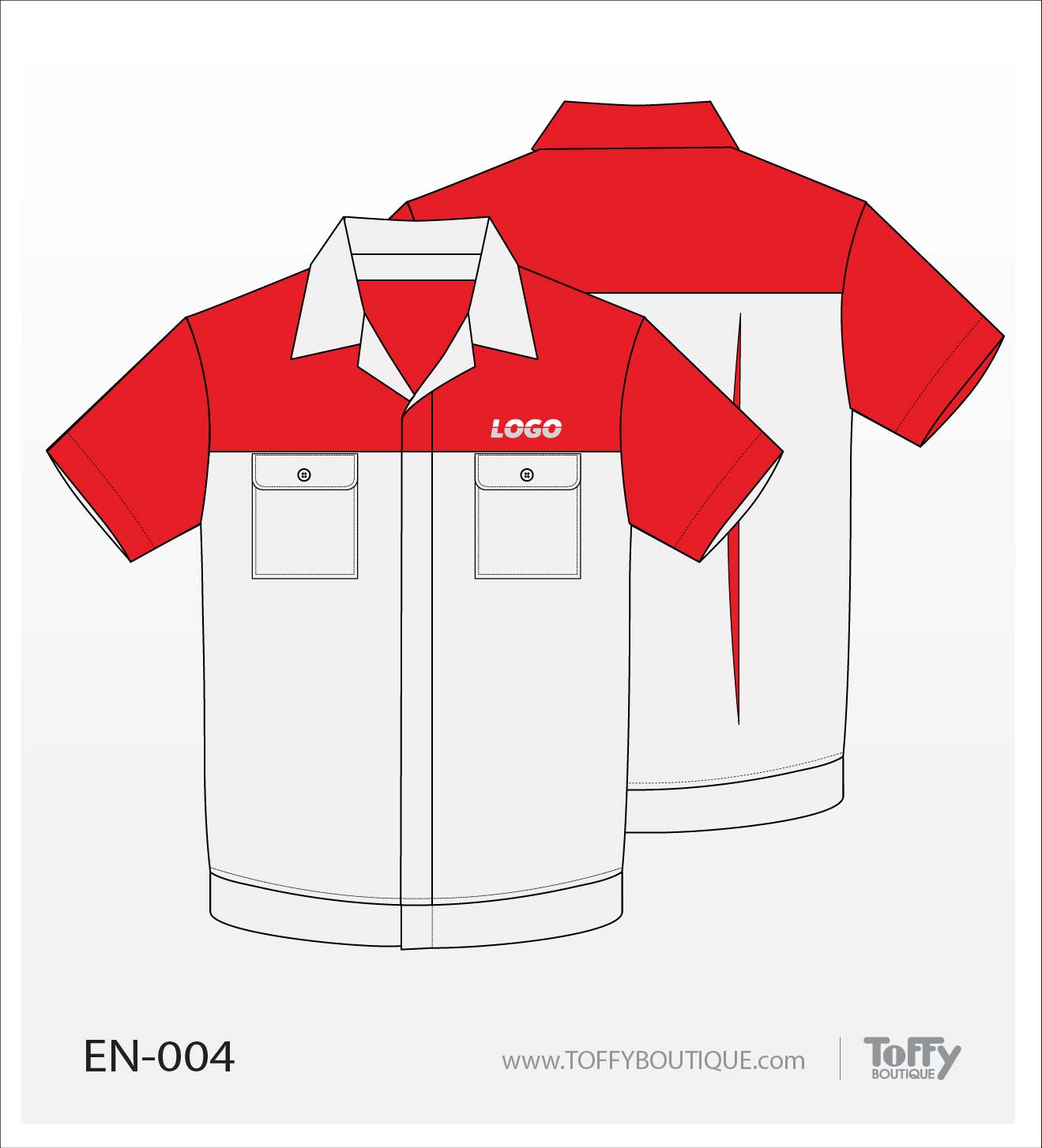 เสื้อช็อป Engineer Shirt 004