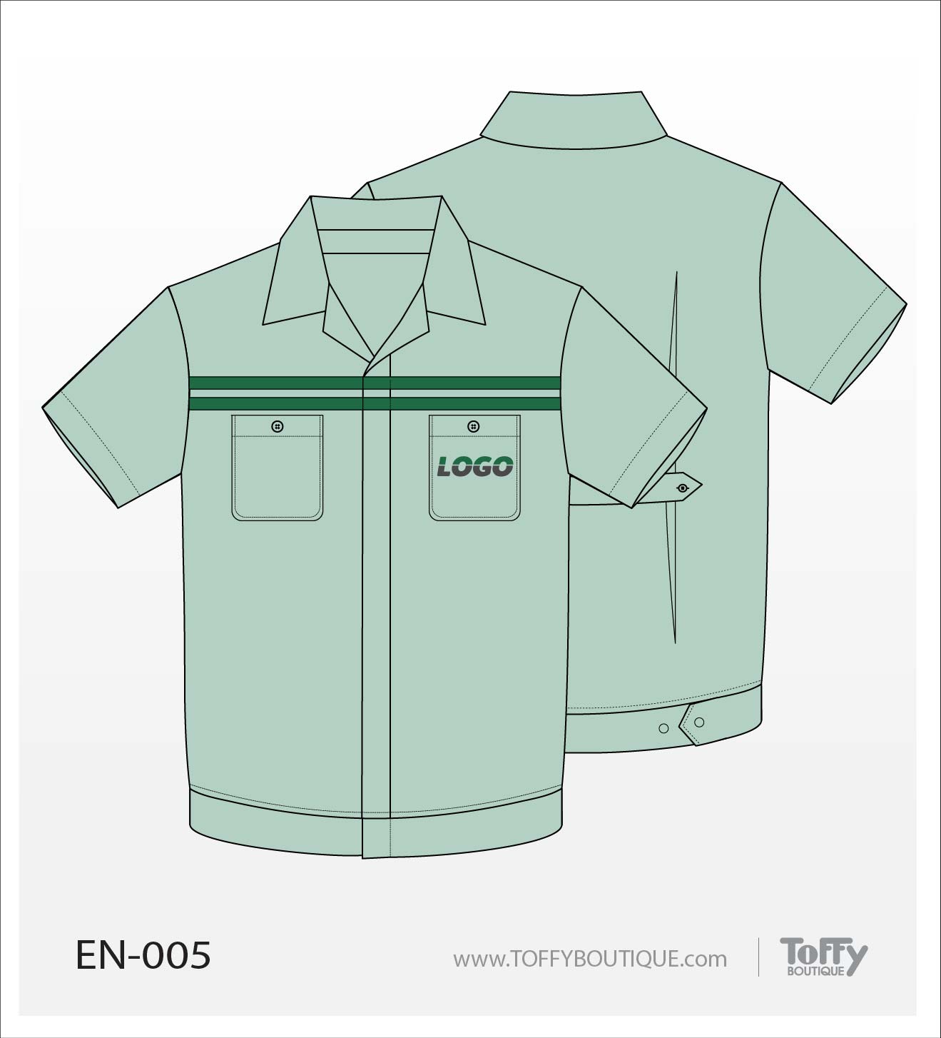 เสื้อช็อป Engineer Shirt 005