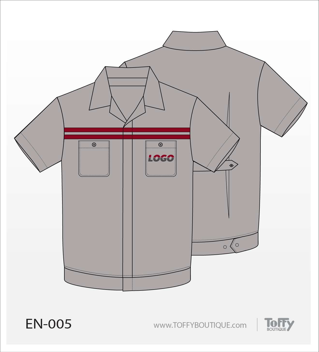 เสื้อช็อป Engineer Shirt 005