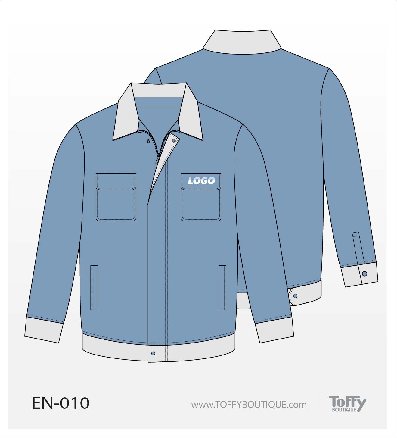 เสื้อช็อป Engineer Shirt 010