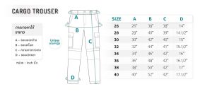 Unisex cargo pants size toffyboutique