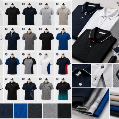 รวม 20 แบบเสื้อโปโลพนักงาน ดีไซน์ทันสมัย ช่วยยกระดับภาพลักษณ์องค์กร