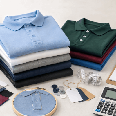 เช็คลิสต์คำนวณต้นทุนสั่งผลิตเสื้อโปโลพนักงาน สั่งกี่ตัวคุ้มที่สุด?
